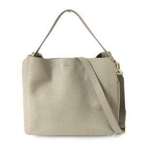 Furla Capriccio Hobo Bag Beige Tan